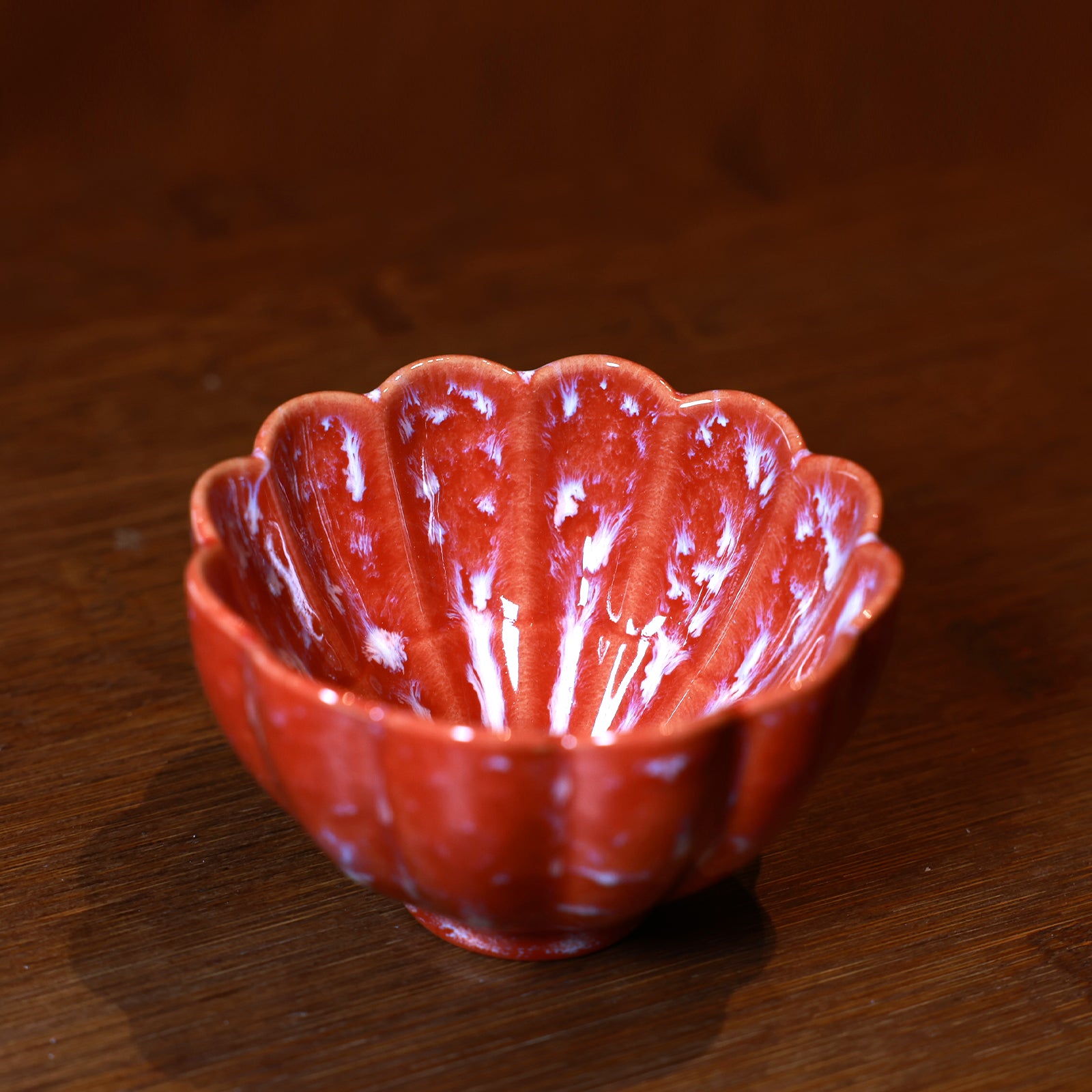 Crimson Frost Scarlet Vein Jianzhan