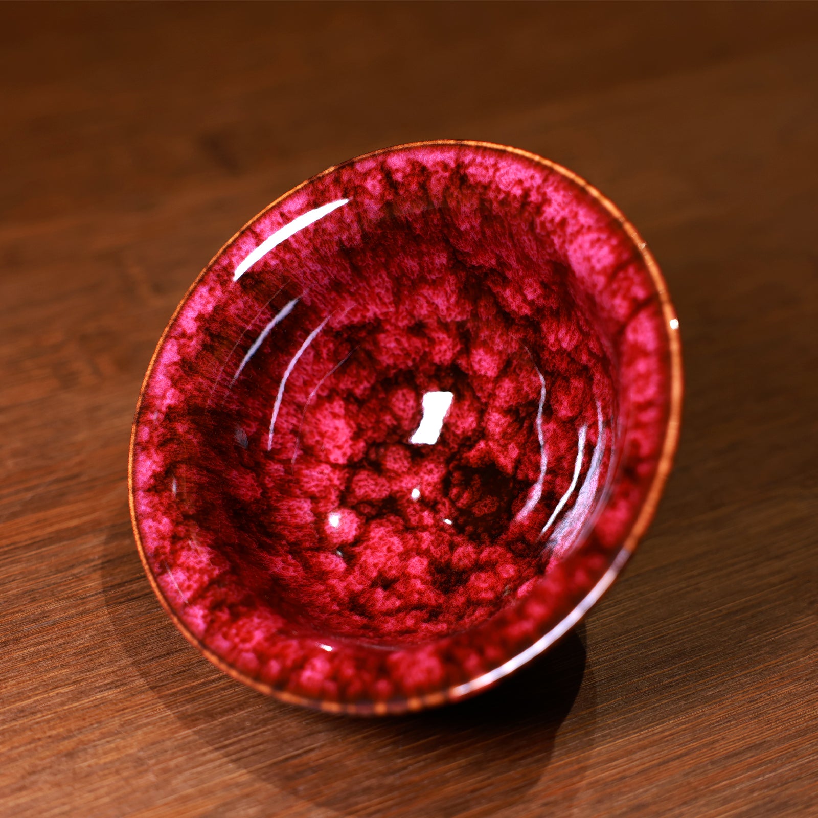 Crimson Cloud Pearls Jianzhan