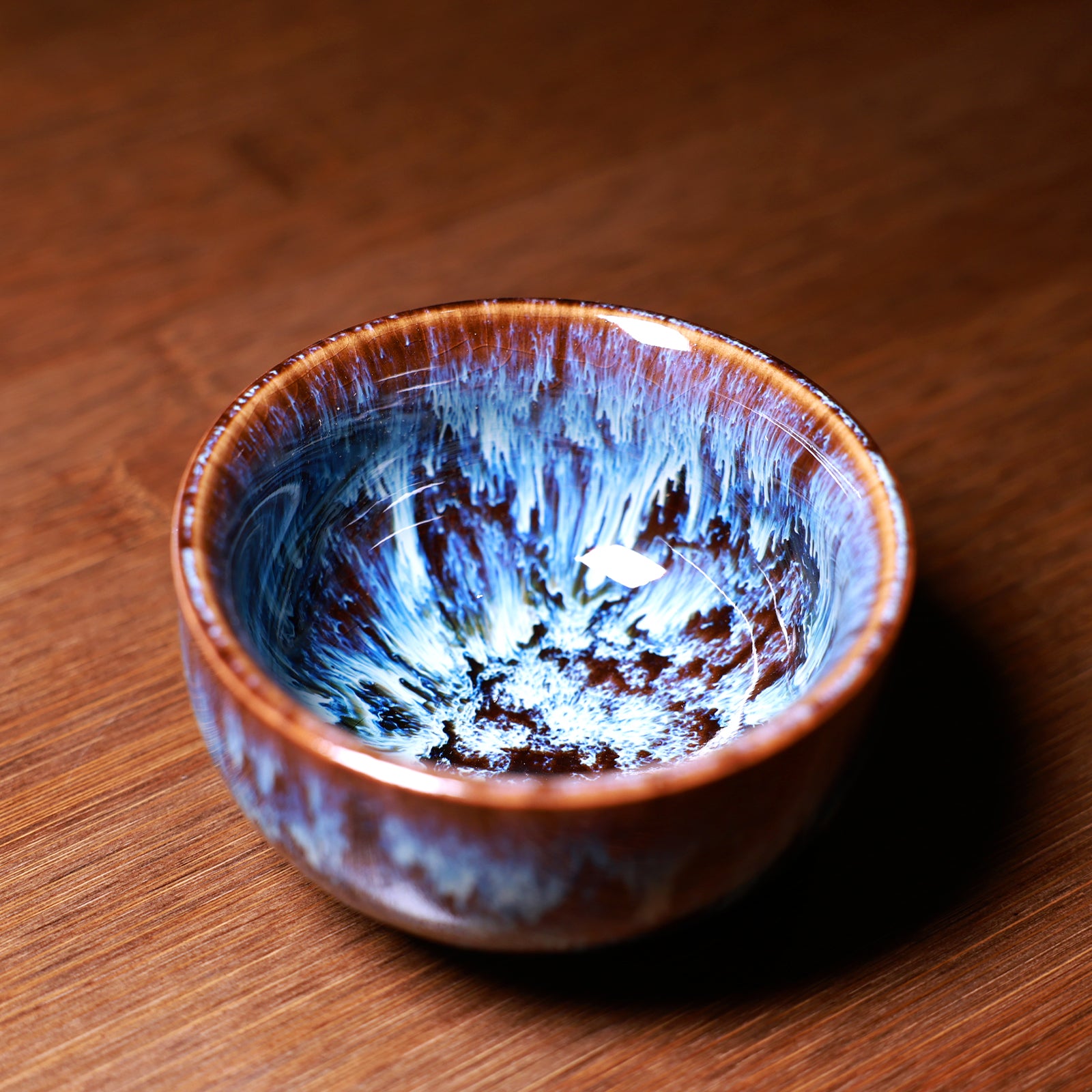 Blue Flame Flow-Pattern Jianzhan