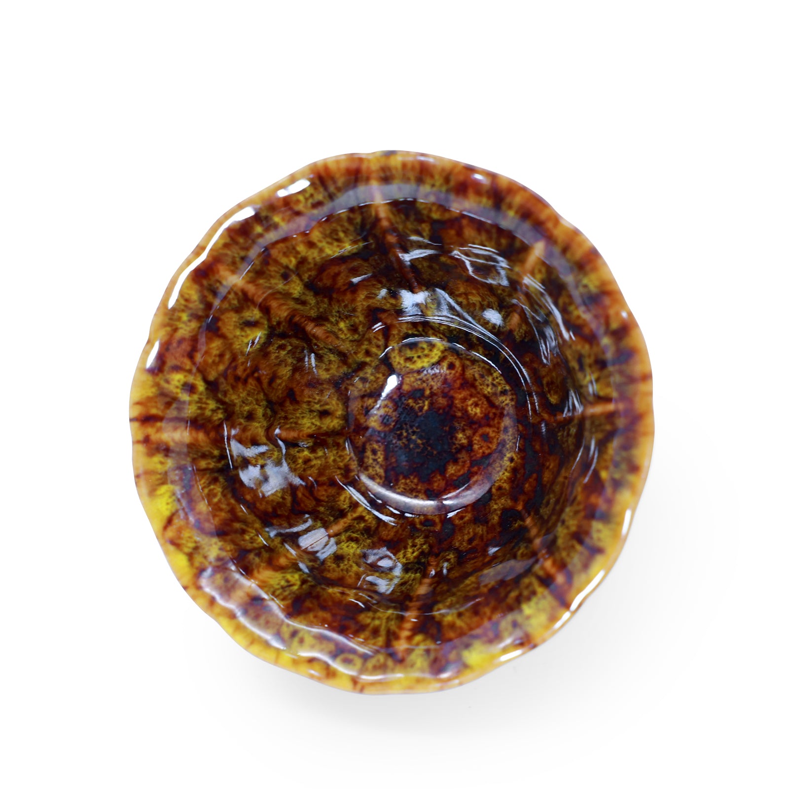 Golden Brown Pomegranate Vein Jianzhan