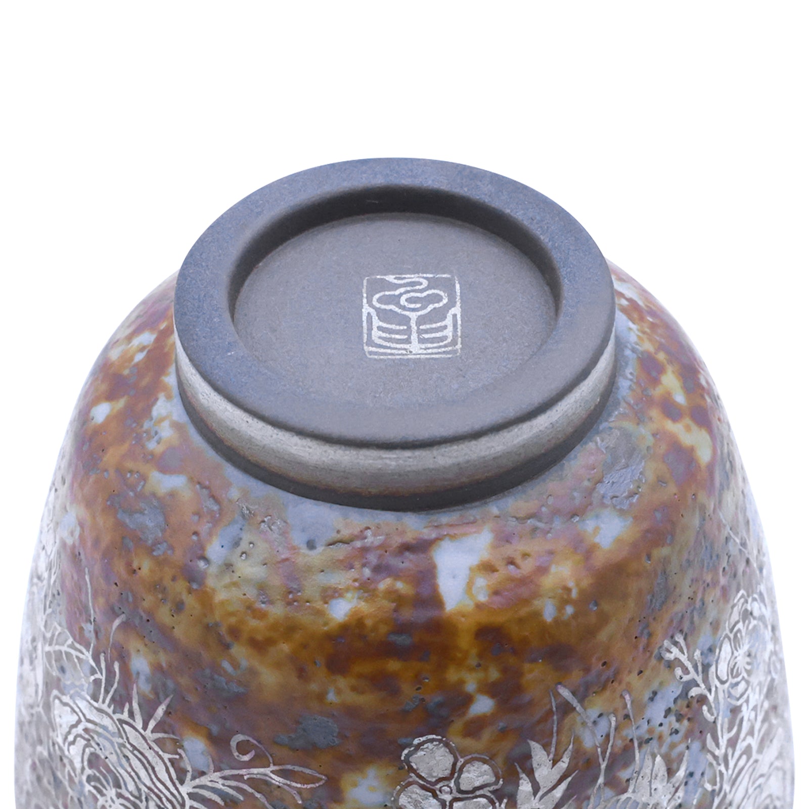 Ochre Silver Twig Jianzhan