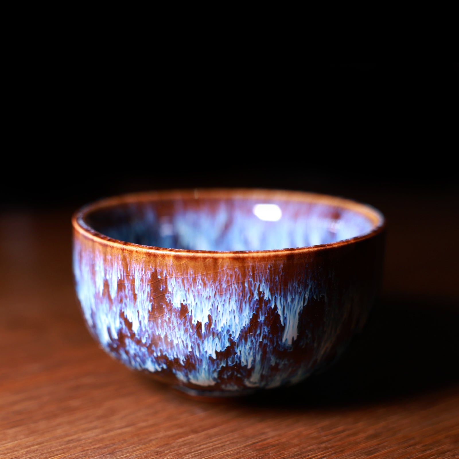 Blue Flame Flow-Pattern Jianzhan