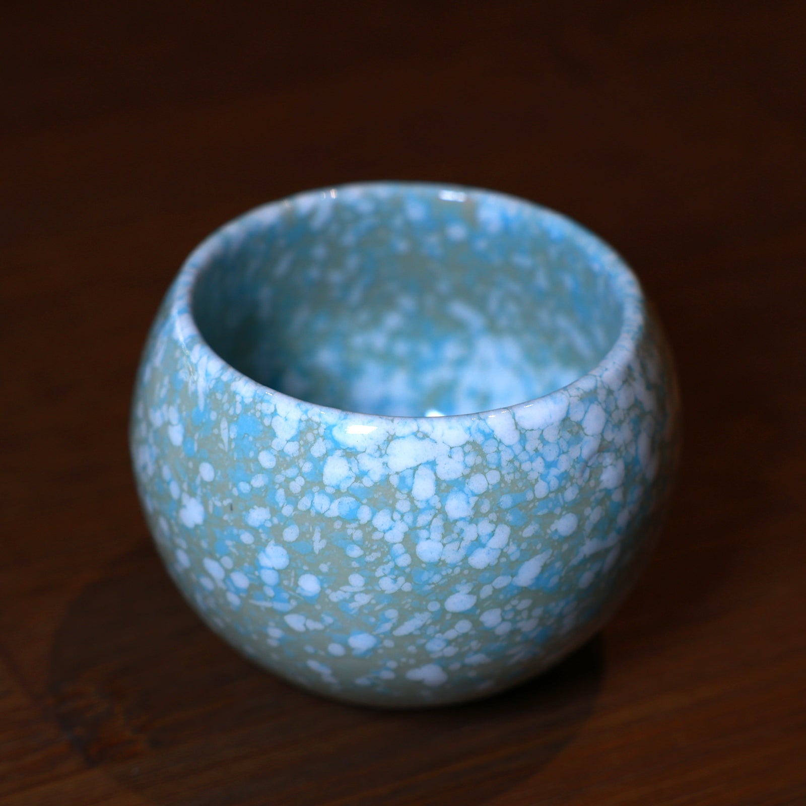 Cyan Glaze Shattered Wave Jianzhan