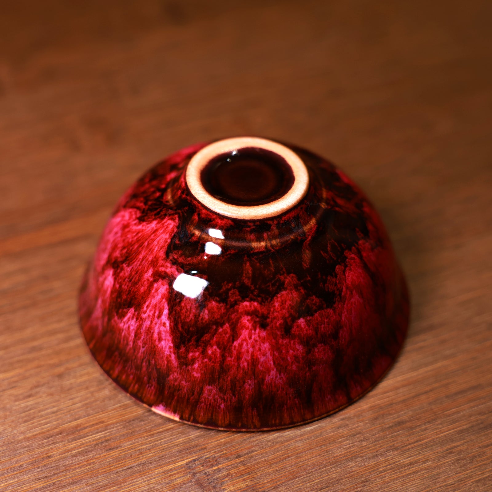 Crimson Cloud Pearls Jianzhan
