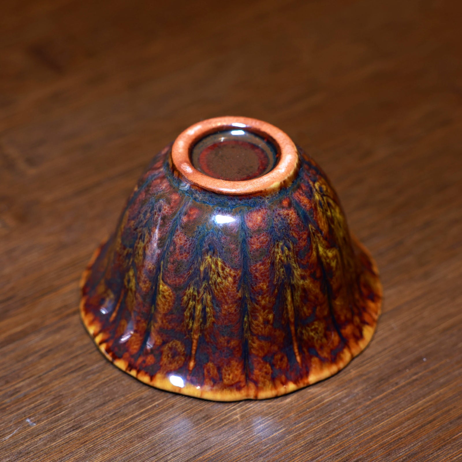 Golden Brown Pomegranate Vein Jianzhan
